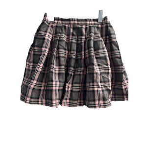 B.T. Kids Mini Y2K Vtg Acadamia Pleated Skirt Girls 6 Plaid Barbie Preppy Money